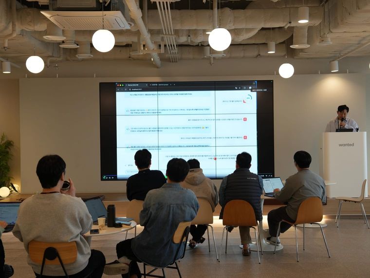 AX 챔피언으로 활약하는 원티드랩 구성원들